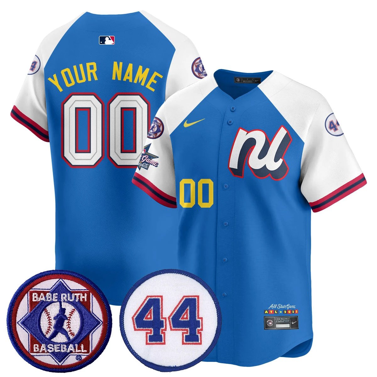 National League 2025 MLB All-Star Custom Jersey - All Stitched by MLB