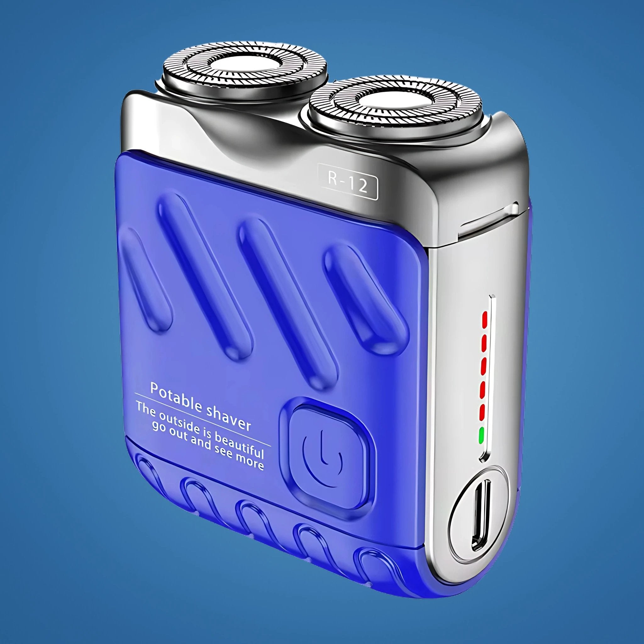 SmoothEdge | Rotary Electric Shaver – Dual-Ring Blades – Water-Resistant – Men's Grooming Bowlift by Bowlift