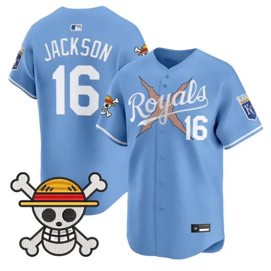 Bo Jackson Jersey #16 Kansas City Royals One Piece Premier Stitched by My Store