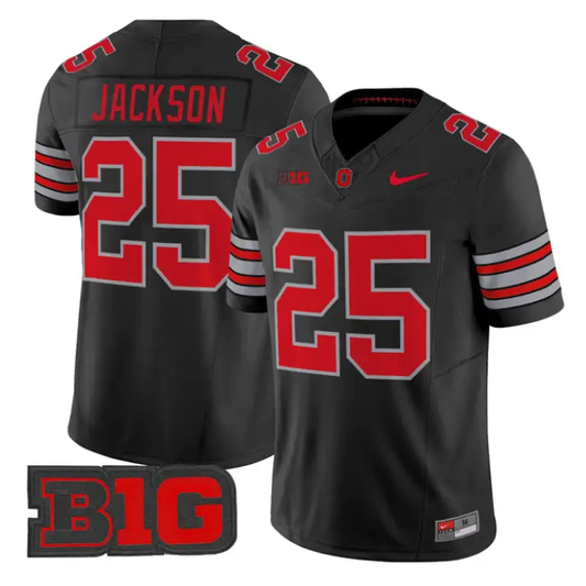 Bo Jackson Jersey #25 Ohio State 2026 Tunnel Vision Limited Stitched by My Store NCAA Football Jerseys
