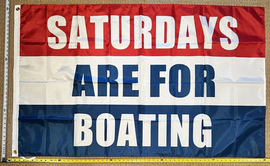 Boating Flag Sports Man Cave College Dorm Room Poster Sign USA 3x5ft by flagsjustdoit