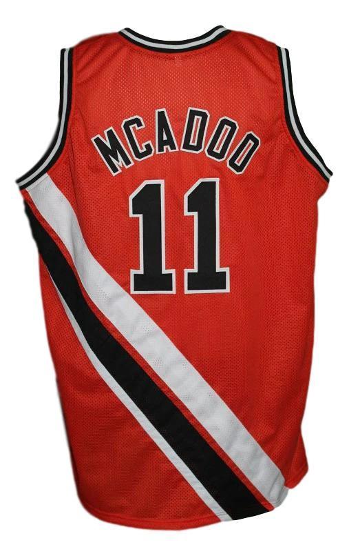 Bob McAdoo Jersey #11 Buffalo Braves Retro Basketball New Sewn Orange by My store basketball