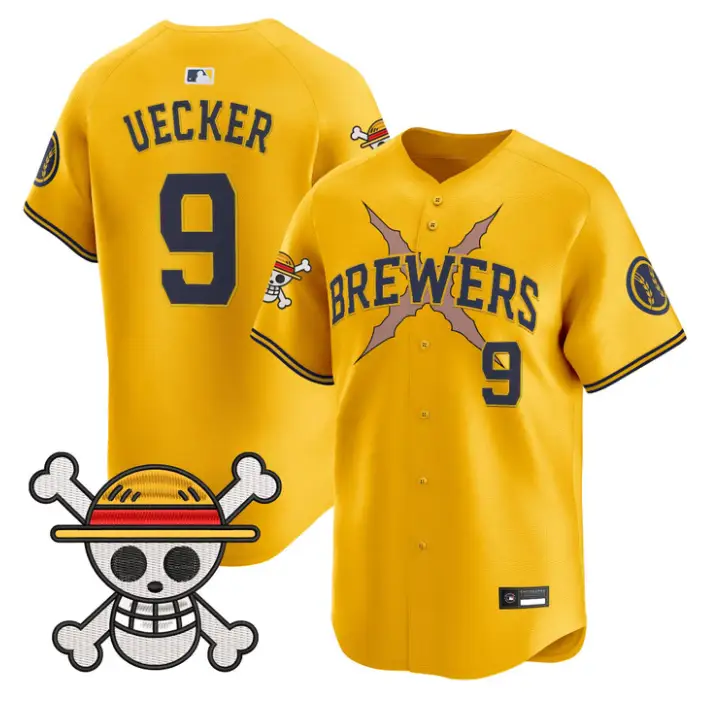 Bob Uecker Jersey #9 Milwaukee Brewers One Piece Premier Stitched by My Store