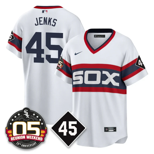 Bobby Jenks Jersey #45 Chicago White Sox 2025 Reunion Weekend Cooperstown by My Store