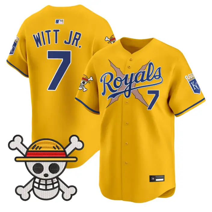 Bobby Witt Jr Jersey #7 Kansas City Royals One Piece Premier Stitched by My Store