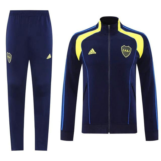 Boca Juniors 2025-26 Soccer Training Set – Dark Blue by Soccer Jersey