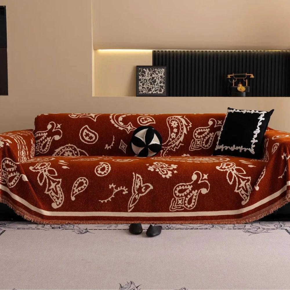 Boho Bloom Soft Sofa Cover by Casa & Beyond