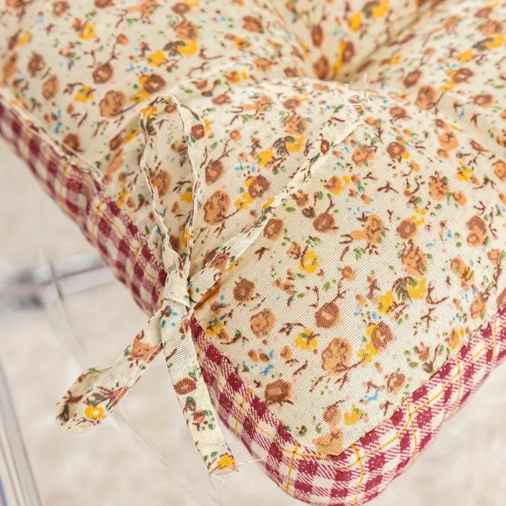 Boho Floral Thick Seat Cushions by Casa & Beyond