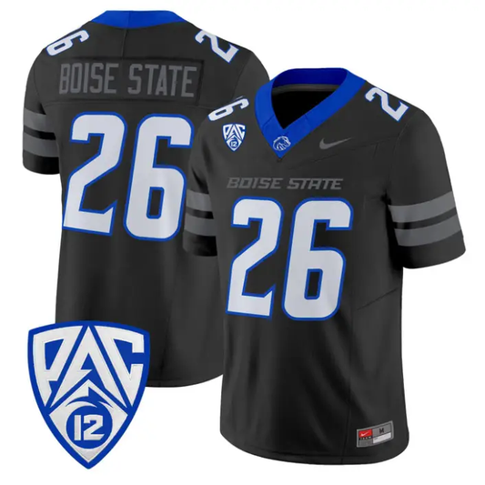 Boise State Jersey #26 Boise State Broncos 2026 Vapor Limited Stitched by My Store NCAA Football Jerseys