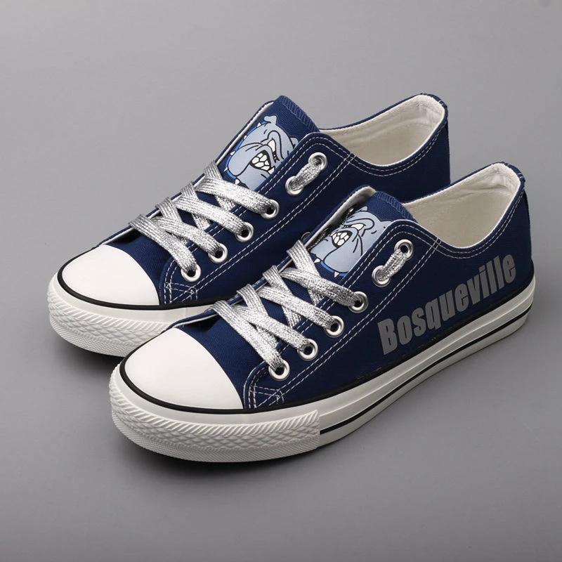 Bosqueville Bulldogs Sport Sneakers Shoes For Men Women Fans by Crocs