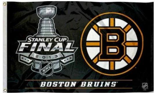 Boston Bruins 2013 Stanley Cup Finals Flag 3X5Ft Polyester Digital Print Banner USA by flagsjustdoit