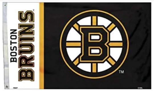 Boston Bruins Flag 3X5Ft Polyester Digital Print Banner USA by flagsjustdoit