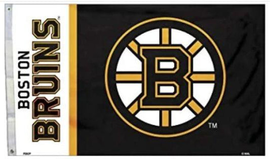 Boston Bruins Flag 3X5Ft Polyester Digital Print Banner USA by flagsjustdoit