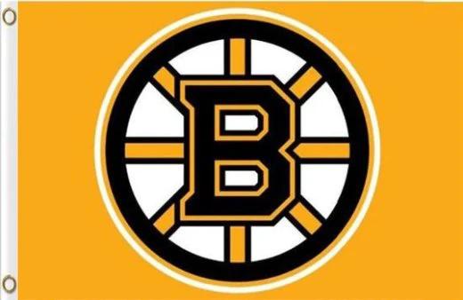 Boston Bruins Yellow Flag 3X5Ft Polyester Digital Print Banner USA by flagsjustdoit