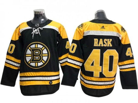 Boston Bruins #40 Tuukka Rask Black Home Jersey by Hockey David