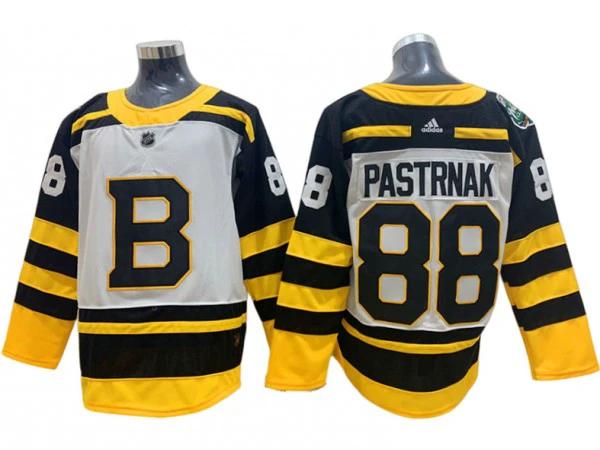 Boston Bruins #88 David Pastrnak Winter Classic Jersey by Hockey David