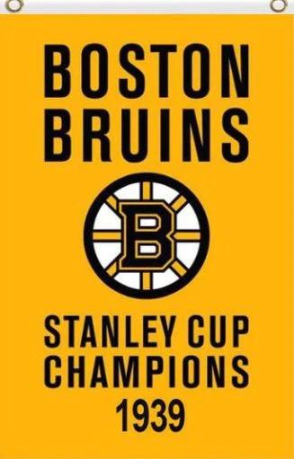 Boston Bruins stanley cup champions 1939 Flag 3X5Ft Polyester Digital Print Banner USA by flagsjustdoit