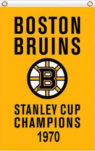 Boston Bruins stanley cup champions 1970 Flag 3X5Ft Polyester Digital Print Banner USA by flagsjustdoit