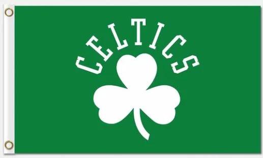 Boston Celtics Team Flag 3X5Ft Polyester Banner USA Digital Printing by flagsjustdoit