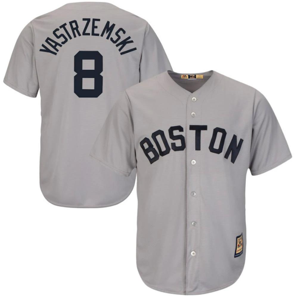 Boston Red Sox Carlton Fisk White Throwback Pullover Jersey by My Store