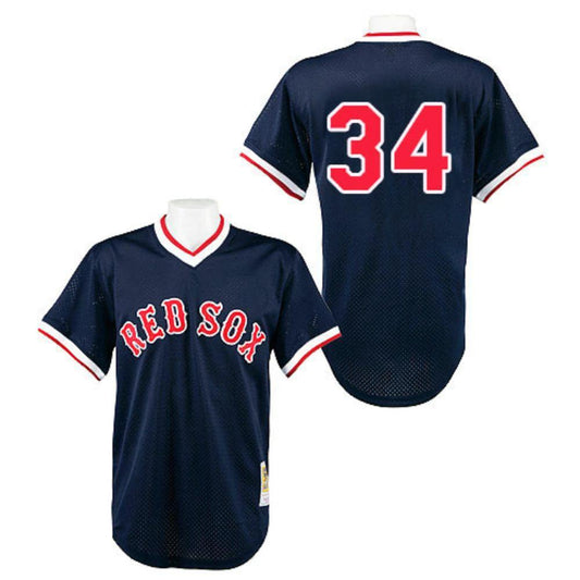 Boston Red Sox David Ortiz Navy Throwback Pullover Jersey by My Store