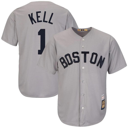 Boston Red Sox George Kell Gray Throwback Jersey by My Store