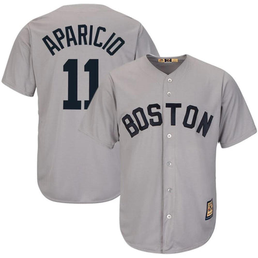 Boston Red Sox Luis Aparicio Gray Throwback Jersey by My Store