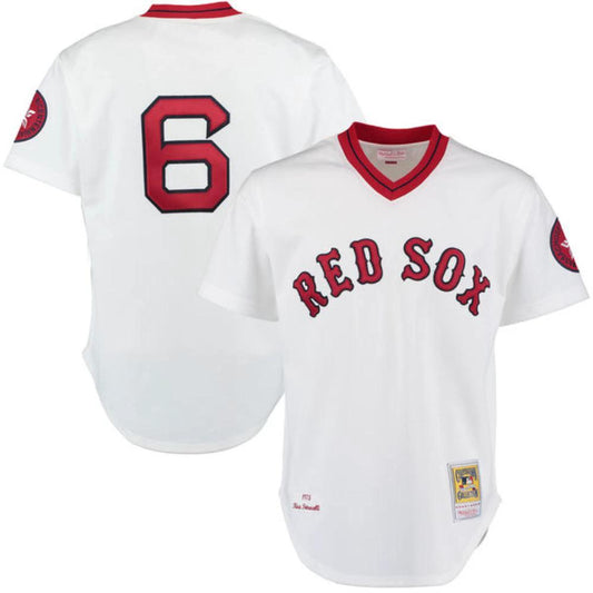 Boston Red Sox Rico Petrocelli White Throwback Pullover Jersey by My Store
