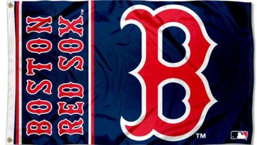 Boston Red Sox Sport flag 3X5 Banner USA Polyester with Brass Grommets by flagsjustdoit