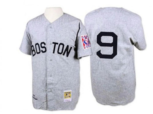 Boston Red Sox Ted Williams Gray 1939 Throwback Jersey by My Store