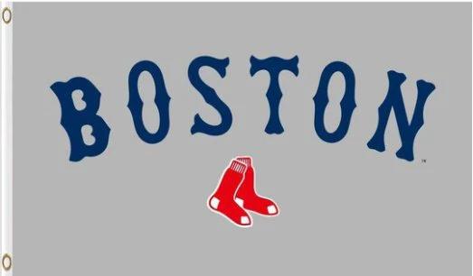 Boston Red Sox flag 3X5Ft Banner USA Polyester with Brass Grommets - 4 by flagsjustdoit