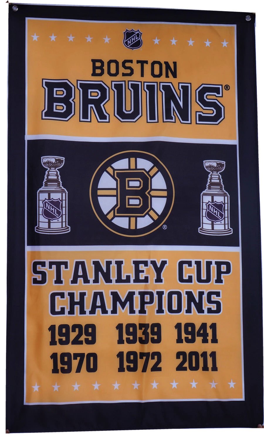 NHL Boston Bruins Flag-3x5Ft Banner-100% polyester by flagsshop