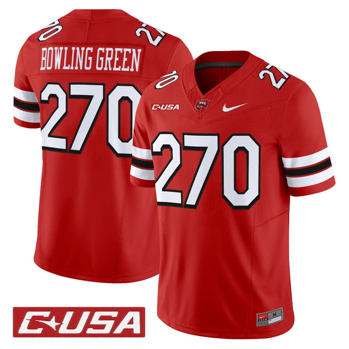 Bowling Green Jersey #270 Western Kentucky Hilltoppers 2025 Stitched by My Store NCAA Football Jerseys