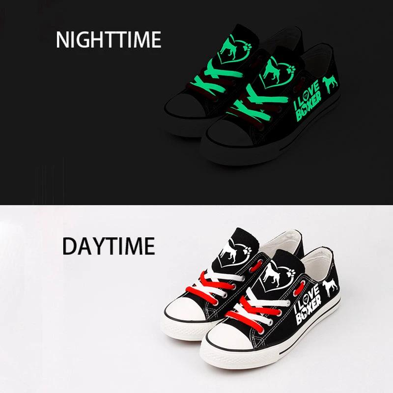 Boxer Dog Canvas Sneakers Shoes For Men Women Fans by Crocs
