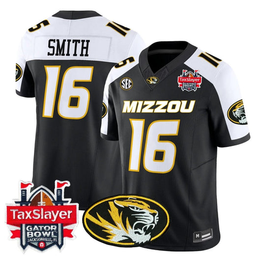 Brad Smith Jersey #16 Missouri Tigers 2025 Gator Bowl Vapor Stitched by My Store NCAA Football Jerseys