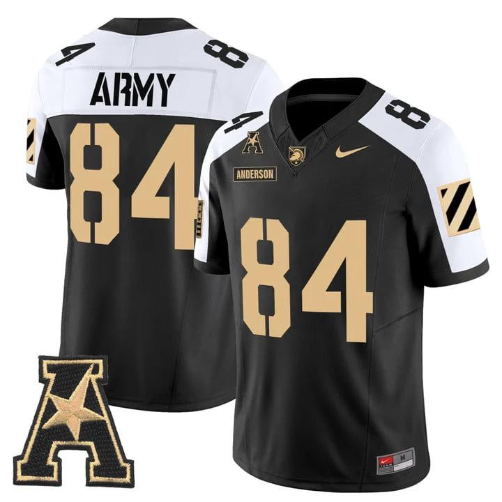 Brady Anderson Jersey #84 Army Black Knights 2025 Vapor Stitched by My Store NCAA Football Jerseys