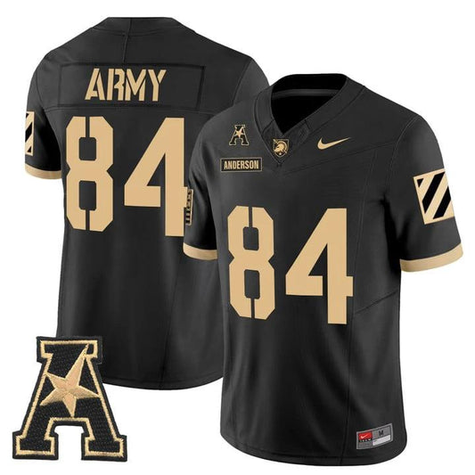 Brady Anderson Jersey #84 Army Black Knights 2025 Vapor Stitched by My Store NCAA Football Jerseys