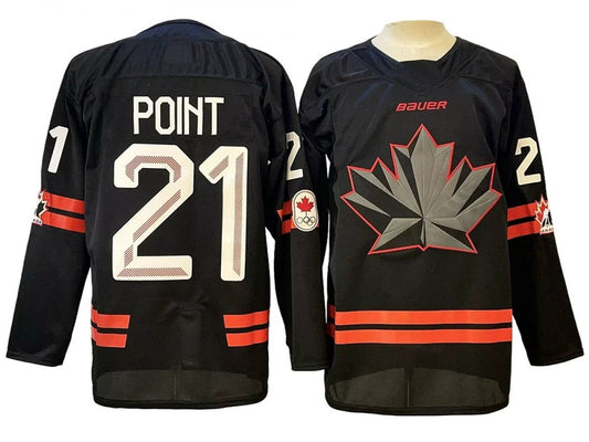 Brayden Point Jersey #21 Winter Olympics Team Canada 2026 Hockey Stitched by Hockey David