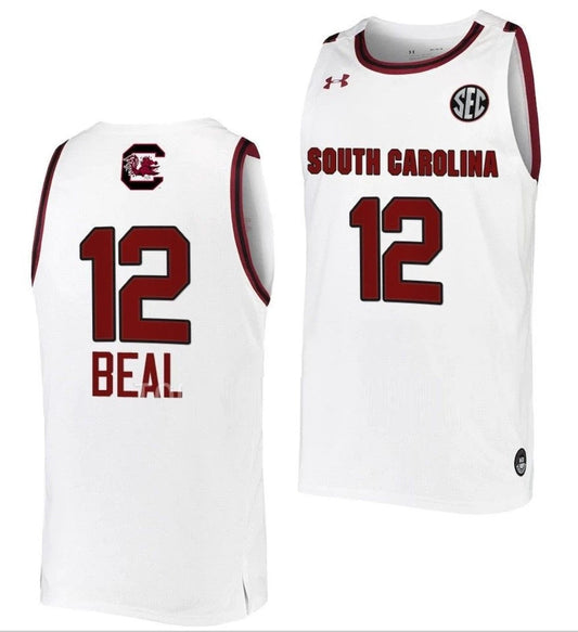 Brea Beal Jersey South Carolina Gamecocks College Basketball White #12 by My store basketball