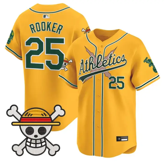 Brent Rooker Jersey #25 Athletics One Piece Vapor Premier Stitched by My Store