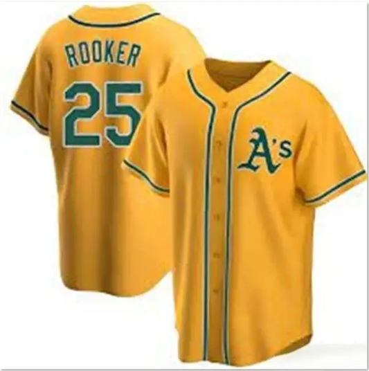 Brent Rooker Jersey #25 Athletics Vapor Premier Limited All Stitched by My Store