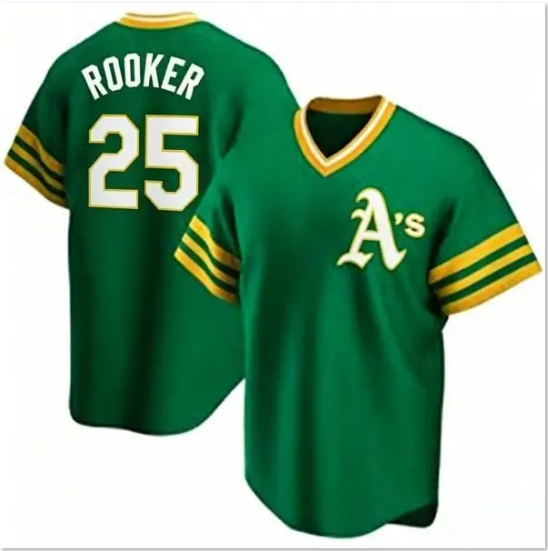 Brent Rooker Jersey #25 Athletics Vapor Premier Limited All Stitched by My Store