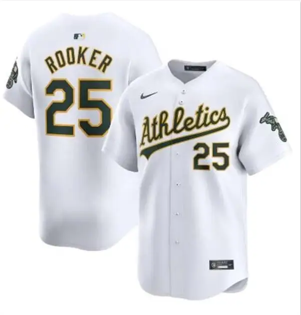 Brent Rooker Jersey #25 Athletics Vapor Premier Limited All Stitched by My Store