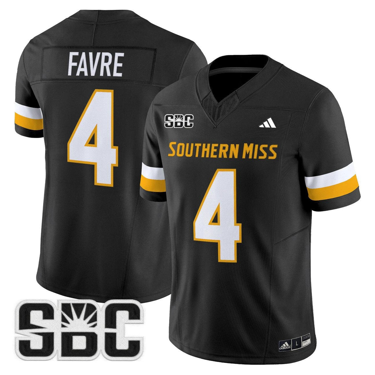 Brett Favre Jersey #4 Southern Miss Golden Eagles 2025 Vapor Limited Stitched by My Store NCAA Football Jerseys