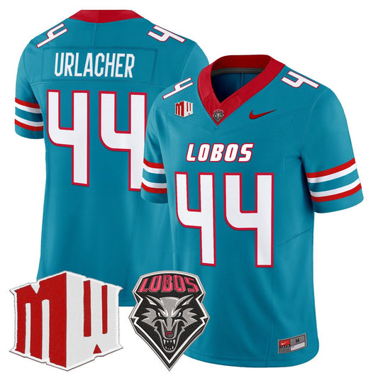 Brian Urlacher Jersey #44 New Mexico Lobos 2025 Vapor Limited Stitched by My Store NCAA Football Jerseys