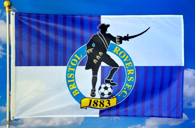 Bristol Rovers Football Club Flag 3x5ft Banner polyester by flagsjustdoit