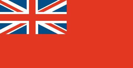 British Red Ensign Flag-3x5 Banner-100% polyester the Union Jack-red by flagsshop