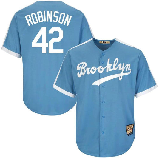 Brooklyn Dodgers Kirk Gibson Blue Throwback Jersey by My Store