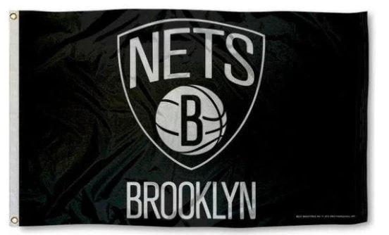 Brooklyn Nets Basketball US Flag 3X5Ft Polyester Banner USA Digital Print by flagsjustdoit