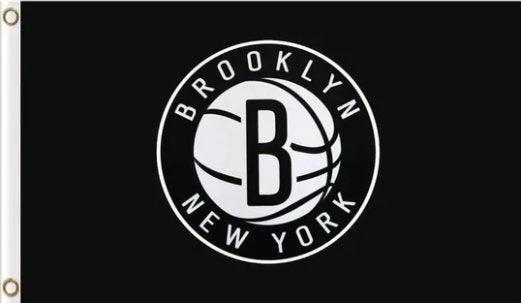 Brooklyn Nets US Sport Flag 3X5Ft Polyester Banner USA Digital Print by flagsjustdoit